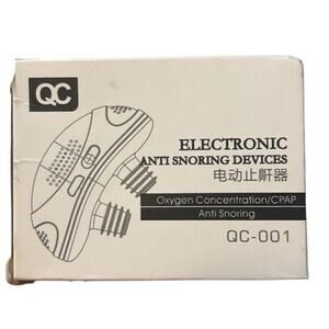 QC Electronic Nasal Dilator Anti Snoring Device White QC-001